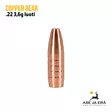 CopperBear 5,6 mm (.222/.223) 3,6g kupariluoti 50 kpl - .22 luodit - CB224056 - 3