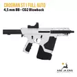 Crosman ST1 Full Auto 4,5mm BB CO2 ilmakivääri - perä ja äänenvaimennin irrotettuna - CO2 ilmakiväärit - 028478154476 - 8