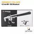 Crosman ST1 Full Auto 4,5mm BB CO2 ilmakivääri - myyntipakkauksen etukansi - CO2 ilmakiväärit - 028478154476 - 12