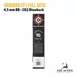 Crosman ST1 Full Auto 4,5mm BB CO2 ilmakivääri - myyntipakkauksen pääty, EAN näkyvissä - CO2 ilmakiväärit - 028478154476 - 14