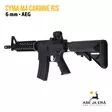 Cyma M4 Carbine RIS AEG airsoft-kivääri - Kiväärit - CM606 - 5