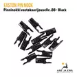 Easton Pin Nock .88 Small Groove Black, Nokkipakkauksen sisältö - Nokit - 723560256006 - 20