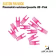 Easton Pin Nock .88 Small Groove Pink, Nokkipakkauksen sisältö - Nokit - 723560256006 - 14