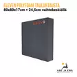 Eleven Polyfoam Tauluntausta 80x80x17cm + 1x24,5cm vaihtokeskiöllä - Tauluntaustat ja telineet - 8718484988456 - 3