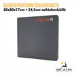 Eleven Polyfoam Tauluntausta 80x80x17cm + 1x24,5cm vaihtokeskiöllä - Tauluntaustat ja telineet - 8718484988456 - 1
