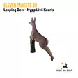 Eleven Targets 3D-taulu Hyppäävä Kauris vaihtoinsertillä - 3D-eläintaulut - ELVaE46 - 4
