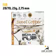 FOB Sweet Copper 28/70 23g 6 2,25mm Haulikonpatruuna - Lyijyttömät patruunat - 107126 - 1