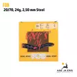 FOB Viper Steel 20/70 24g 7 2,5mm haulikonpatruuna - Lyijyttömät patruunat - 3268790011386 - 1