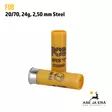 FOB Viper Steel 20/70 24g 7 2,5mm haulikonpatruuna - Lyijyttömät patruunat - 3268790011386 - 2