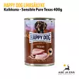 Happy Dog Sensible Pure Texas lihasäilyke Kalkkuna 400 g - Lihasäilykkeet ja makkarat - 4001967021776 - 4
