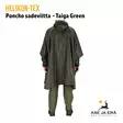 Helikon-Tex Sadeviitta Poncho Taiga Green Takaa - Sadeviitat - 5908218718296 - 3