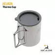 Helikon-Tex Thermo Cup Teräs - kuppi, kansi paikallaan, yläviistosta - Termospullot ja termosmukit - 5908218702776 - 7