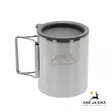 Helikon-Tex Thermo Cup Teräs - edestä, kansi paikallaan - Termospullot ja termosmukit - 5908218702776 - 8