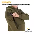 Helikon-Tex Urban Lite huppari, Vihreä - XS - Yksityikohta hiatasku mallin päällä - Hupparit - 5908218784666 - 11