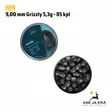 H&N Grizzly 9mm 5,3g ilmakivääriluoti - 7,62 mm ja 9 mm luodit - 4047058018386 - 8