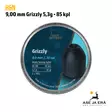 H&N Grizzly 9mm 5,3g ilmakivääriluoti - 7,62 mm ja 9 mm luodit - 4047058018386 - 7