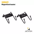 Hornady Magneettiset koukut asekaappiin 2kpl - Asetelineet ja muut tarvikkeet - 090255959116 - 2