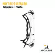 Hoyt Carbon RX-9 Ultra taljajousi Musta RH 70# 28,25"-29,0" - yleiskuva sivusta - Metsästysjousi - 889374641046 - 1
