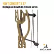 Hoyt Concept X 37 RH 60# kilpajousi Bourbon Handle / Black Satin Limbs - kahvan yksityiskohta - Kilpajousi - 8720054798266 - 28