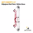 Hoyt Concept X 37 RH 60# kilpajousi Red Flare / White Gloss Limbs - sivukuva - Kilpajousi - 8720054798266 - 17