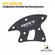 Hoyt Handle Weight Xceed Plate SS - Lyhyet stabilisaattorit - 889374310096 - 1