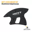 Hoyt Xceed Weight Kit barebow jouseen - Lyhyet stabilisaattorit - 889374309946 - 1