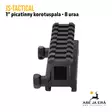 JS-Tactical 1" picatinny korotuspala - Tukit, kiskot, kahvat ja bipodit - JSS16 - 8