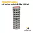 JSB Exact RS Diabolo 4,52 mm ilma-aseluoti, 0,475 g, 5000 kpl, kymmenen 500 luodin rasiaa pinottuna - 4,5 mm luodit - 8594180450486 - 9