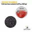 JSB Exact RS Diabolo 4,52 mm ilma-aseluoti, 0,475 g, 500 kpl, kansi avattu luodit näkyvissä - 4,5 mm luodit - 8594180450486 - 2