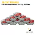 JSB Exact RS Diabolo 4,52 mm ilma-aseluoti, 0,475 g, 5000 kpl, kymmenen 500 luodin rasiaa edestä - 4,5 mm luodit - 8594180450486 - 10