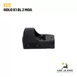 Kite HOLO K1 BL 2 MOA Weaver Mount Punapistetähtäin - Punapistetähtäimet - 5425026282356 - 2