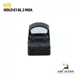 Kite HOLO K1 BL 2 MOA Weaver Mount Punapistetähtäin - Punapistetähtäimet - 5425026282356 - 5