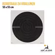 Kuviotaulu 24 virallinen Kuviotaulu 24 virallinen 55 x 55 cm - Yleiskuva - Ampumataulut - 6410362402406 - 2