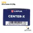 Lapua Center-X 22LR 2,59g Pienoiskivääripatruuna - 22 LR patruunat - 4023045421636 - 9