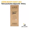 Legend Archery Everest 2024 40 Grey, Myyntipakkaus EAN näkyvillä - Taljajousilaukut - 8720054768306 - 36