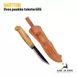 Marttiini Ilves puukko takoterällä - puukko ja tuppi erillään - Puukot - 6416885078746 - 6