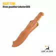 Marttiini Ilves puukko takoterällä - puukko tupessa, takapuoli - Puukot - 6416885078746 - 8