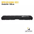MTM RC51 Scoped Rifle aselaukku kiikarikiväärille 130x35x13cm - sivusta - Kovamuovilaukut - 026057262406 - 3