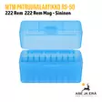 MTM RS-50-24 222-222 Mag, patruunalaatikko 50 rounds, Flip-Top - Patruunalaatikot, -rasiat ja -levyt - 026057217246 - 3