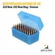 MTM RS-50-24 222-222 Mag, patruunalaatikko 50 rounds, Flip-Top - Patruunalaatikot, -rasiat ja -levyt - 026057217246 - 7