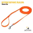 Mystique Biothane oranssi jälkiliina - Metsästyskoiran koulutustarvikkeet - 8586017450516 - 5
