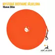 Mystique Biothane oranssi jälkiliina - Metsästyskoiran koulutustarvikkeet - 8586017450516 - 16