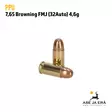 PPU 7,65 Browning FMJ 4,6g (32 Auto) pistoolinpatruuna - Muut pistoolinpatruunat - 8605003800026 - 2
