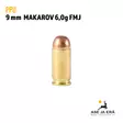 PPU 9 mm Makarov FMJ 6g pistoolinpatruuna - 9mm pistoolin patruunat - 8605003813286 - 3