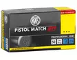 RWS Pistol Match SR LRN 22LR piennoispistoolipatruuna - 22 Subsonic patruunat - 4000294177996 - 1