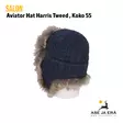 Salon Aviator Harris Tweed karvalakki - Metsästyshatut - 6419647052756 - 3