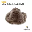 Salon Aviator Harris Tweed karvalakki - Metsästyshatut - 6419647052756 - 23