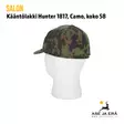 Salon Kääntölakki Hunter 1817 Camo, 58 - Lippalakit - 6419647020946 - 1