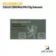 Sellier & Bellot .308 Win / 7,62x51 FMJ 13g Subsonic kiväärinpatruuna - 308 kaliiperi - 8590690341566 - 1