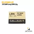 Sellier & Bellot .32 S&W Long LRN 6,5g revolverinpatruuna - Revolverin patruunat - 8590690311316 - 5